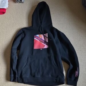 Black Graphic Hoodie